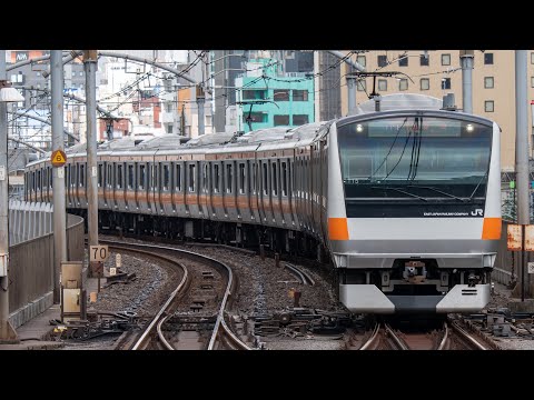 E233系T15編成 青梅特快東京駅発車