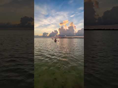 Moments before Sunset #kayak  #kayaklife #sunset