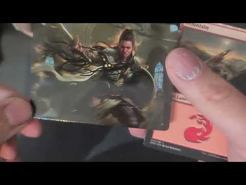 cracking Magic the Gathering packs straight from booster box pt1