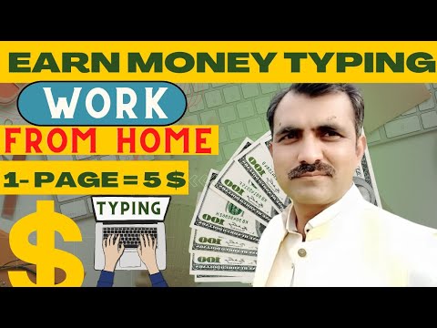 how to earn money typing from home work // Online Typing Job Earn From Home // Earn money Online