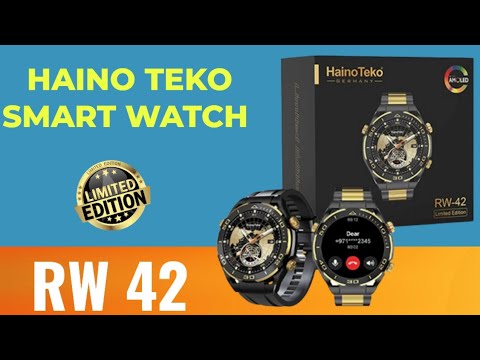 HainoTeko SmartWatch RW42 Unboxing In Malayalam / HainoTeko RW42 / RW42 Limited Edition #hainoteko