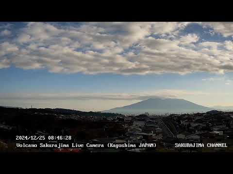 【絶景LIVE】桜島ライブカメラ（噴火・雲海・朝焼け・星空） live camera  volcano-Sakurajima ,Kagoshima,Japan