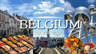 Belgium🇧🇪比利時必吃鬆餅、薯條！最美中央車站、原子球塔、設計博物館, 布魯塞爾、安特衛普自由行旅遊 |  Brussels, Antwerpen, Atomium, city tour