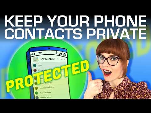 Your Phone Contacts AREN'T Private