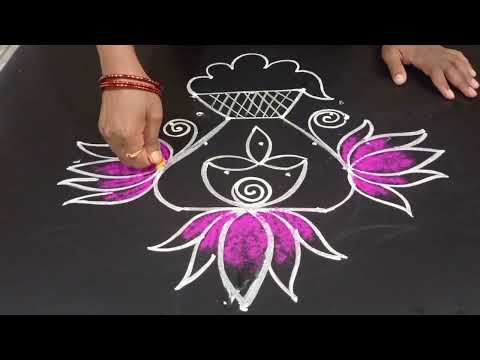 Sankranti muggulu🌺🌺Bhogi kolam,Bhogi kundalu,Bhogi rangoli designs,Pongal special simple kolam.