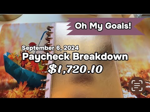 Budget With Me: Paycheck Breakdown - $1,720.10