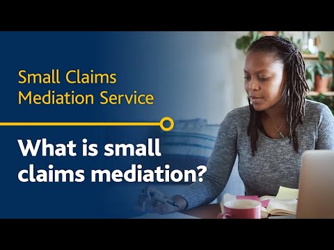 What is small claims mediation?