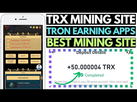 New TRX Mining Website Today | Best TRON Earning Apps | Free TRX Grab Earning Website in 2024