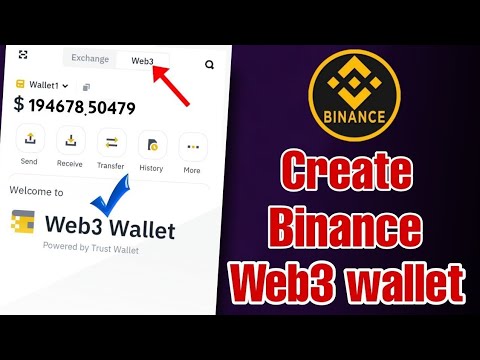 How To Create Binance Web3 Wallet || Create Binance Web3 Wallet Step by Step