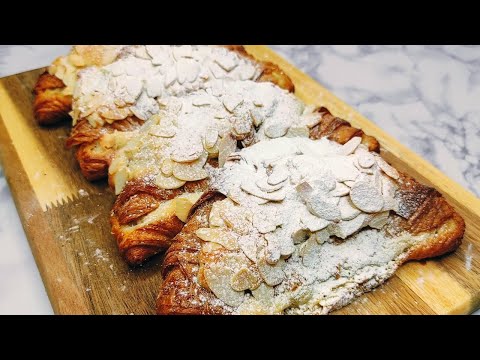 How To Make Almond Croissants (With An Almond Cream Filling)