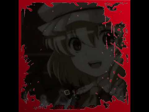 ❤️Flandre Scarlet Edit||Pretty Little Psycho #touhou #edit #当方 #slowedandreverb