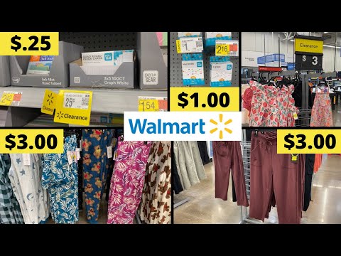 😍WALMART CLEARANCE DEALS THIS WEEK‼️WALMART SHOP WITH ME | WALMART WOMEN’S CLOTHES | CLEARANCE