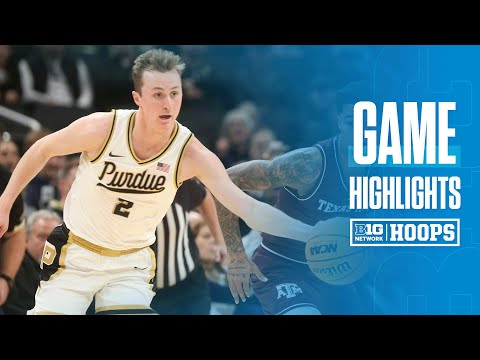 Purdue vs. Texas A&M | Highlights | Big Ten Men's Basketball | 12/14/2024