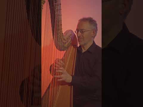 Autumn Leaves on pedal harp #harp #autumn #jazz