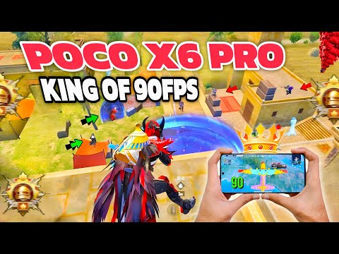 Poco x6 pro 🔥king of 90 fps rush gameplay 🔥