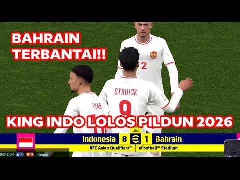 TIMNAS INDONESIA BUNGKAM BAHRAIN!! di PIALA DUNIA 2026