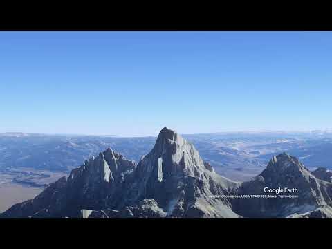 SeeJH - Grand Teton Peak Circle Fly By