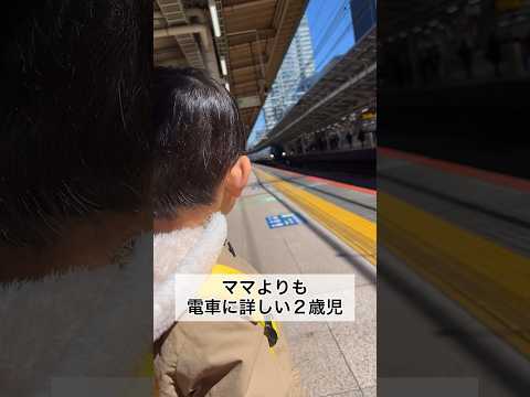 ママよりも電車に詳しい２歳児に電車の名前を聞いてみた #shorts #2歳11ヶ月