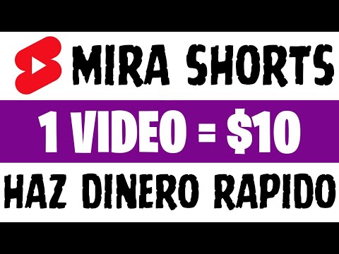 Gana $22.00 por cada video de YouTube Shorts que veas (Gana dinero viendo videos de YouTube)