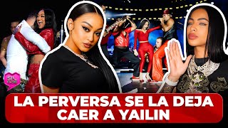 LA PERVERSA SE LA DEJA CAER A YAILIN TRAS SER SUPERADA EN CONCIERTO DE AVENTURA