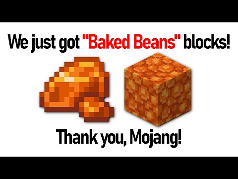 Mojang just added Bean blocks! I mean ... Resin.