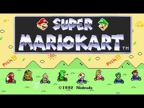 Vanilla Lake (NTSC Version) - Super Mario Kart