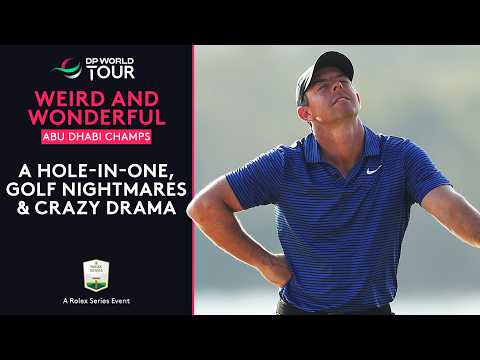 Weird and Wonderful Golf Moments ft. Rory McIroy, Min Woo Lee, Robert MacIntyre