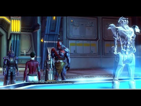 SWTOR - Questing on Nar Shadaa with Sith Marauder and Sorceror