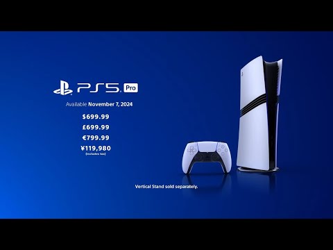 PS5 Pro 발표 발매일 11월 7일 가격은 11만9980엔 디스크 드라이브는 비탑재. 스토리지는 2TB