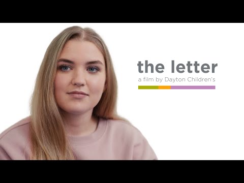 The letter: A film by Dayton Children's | a must watch about kids mental health