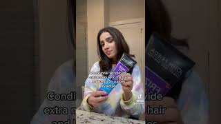 tips to get frizz free hair #frizzfreehair #haircare #shorts #ytshorts