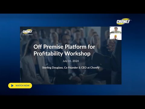 Off Premise Platform for Profitability Workshop