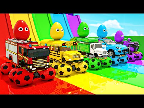 Humpty Dumpty Song + Bingo Song - Color Balls & Sing a Song! - Baby Nursery Rhymes & Kids Songs