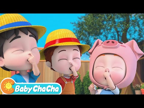 We Are Farm Animals Today! | Old MacDonald Had a Farm + More Baby ChaCha Nursery Rhymes & Kids Songs