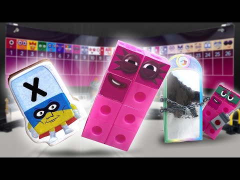 Numberblocks + Alphablocks Crossover (Heroes Meet) || Keith's Toy Box