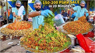 India's HIGHEST SELLING Tadke Wale Masala Chole Kulche 😍 Street Food India