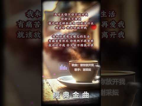 【謝采妘~請你放開我】懷舊老歌推薦 | 經典老歌 | Best Old Songs of Michelle Hsieh