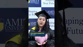 Amity Online BBA Review | Priyanka Shrestha | Online Learning | Online BBA Degree