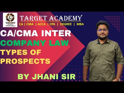 TYPES OF PROSPECTS in law #cma #ca #cmainter #law #cainter #caintermediate #calaw #education #exams