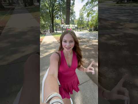 EAT LUNCH WITH ME AT MY SORORITY HOUSE | university of alabama vlog #vlog #eatwithme #college