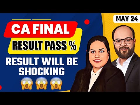 CA Final May 24 Result Pass % | ICAI Result May 24 Live Discussion | CA Final  Result May 24 Out