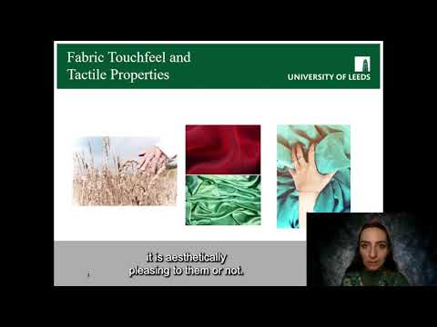 Digitising fabric properties using immersive technologies, Sahar Arshi, School of Design