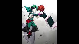 Deku and Uraraka 😳 l Mha l Bnha l My hero academia l Boku no hero academia l Deku l Uraraka l Anime