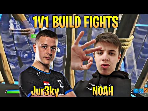 Noahreyli VS Wave Jur3ky (FNCS Winner) 1V1 Build Fights | Noahreyli Highlights