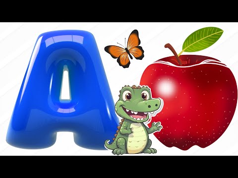 ABC Phonics Song / ABC Song / A for Apple / Kiddos Study Zone / Tiny Tots /ABC lyrics song #abcdsong