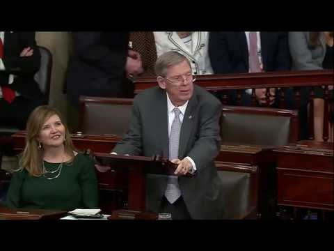 Isakson Delivers Farewell Address