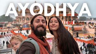 Foreigners Visit AYODHYA! 🇮🇳 (Exploring India's New Ram Mandir, Hanuman Temple & More)