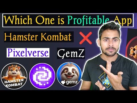 Which One is Most Profitable Mining App? Hamster Kombat, Pixelverse (PIXFI),Gemz || Hamster Update