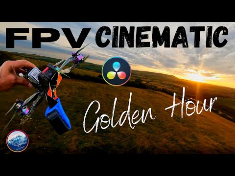 Golden Hour Magic Light Cinematic FPV