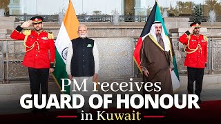 LIVE: Ceremonial welcome and Guard of Honour for PM Modi in Kuwait